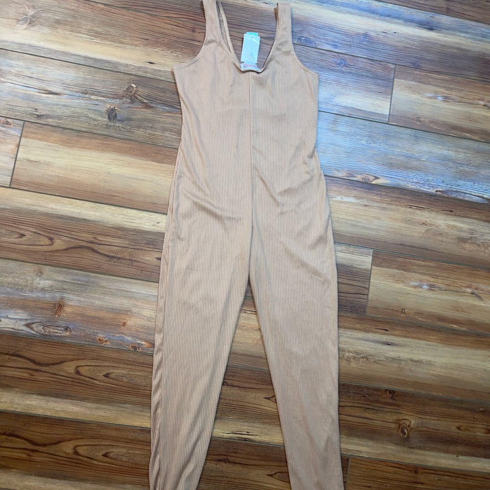 Tan Jumpsuit (SMALL)